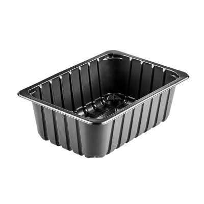 Лоток под запайку 210х148х70 черный F МАР Георг полимер