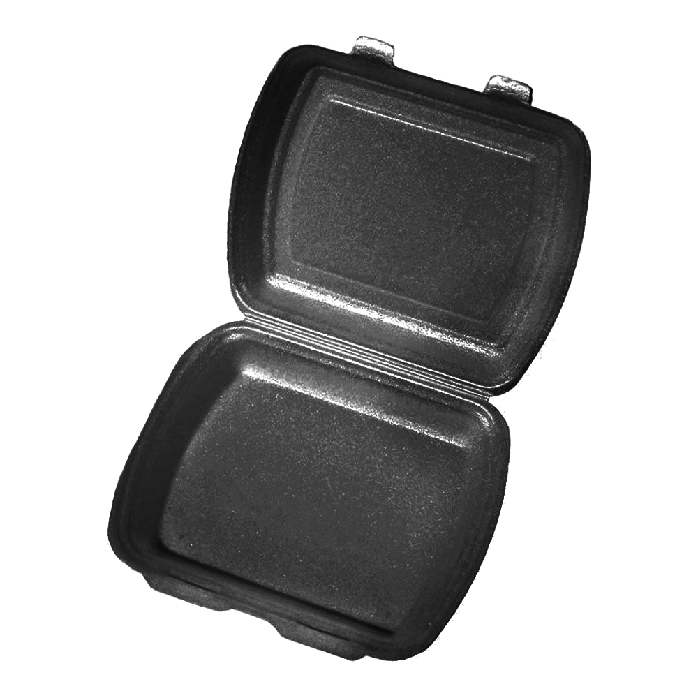 Ланч-бокс 1-секция 247х208х63 черный