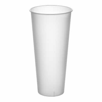 Стакан 650 мл d-90 шейкер Bubble Cup прозрачный матовый ПП