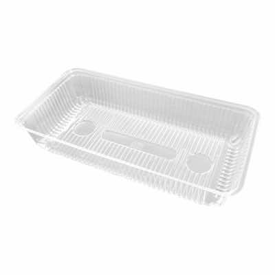 Контейнер коррекс для зелени прямоуг 218х108х42 прозрачный без крышки КР-108