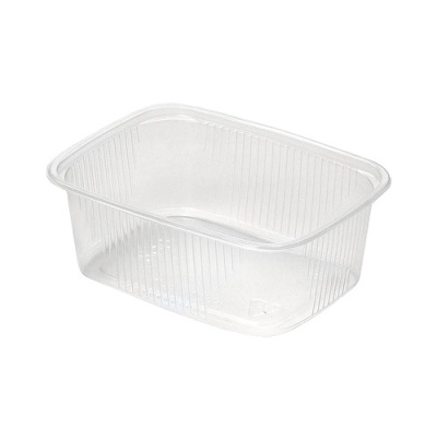 Контейнер ПП  200 мл 108х82х40 прямоуг прозрачный без крышки