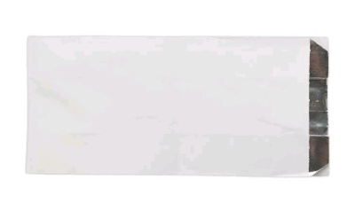 Пакет-гриль V-образное дно 200х50х330 фольгированный БЕЛЫЙ без печати