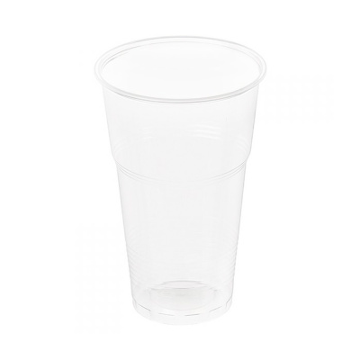 Стакан одноразовый 500 мл ПП ПРОЗРАЧНЫЙ П НЕ ЗАКАЗЫВАТЬ!!!